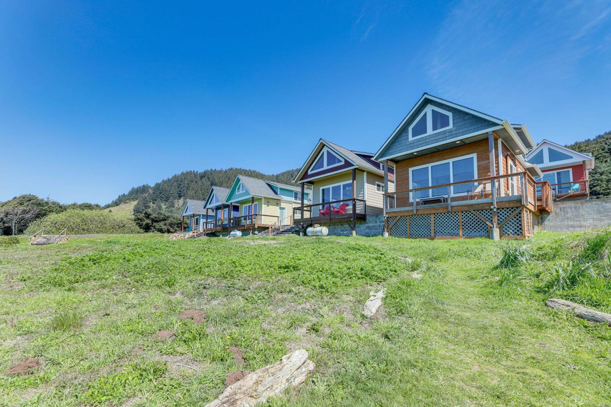 Epic Yachats Escape Oregon Coastline Beach, Views ภายนอก รูปภาพ